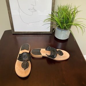 Jack Rogers Black Sandal